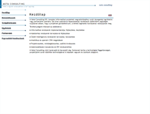 Tablet Screenshot of metaconsulting.hu